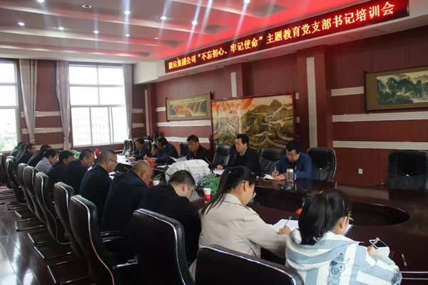 隴運(yùn)集團(tuán)公司召開(kāi)“不忘初心、牢記使命”主題教育黨支部書(shū)記培訓(xùn)會(huì)